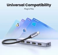 USB Hub Ugreen Type-C 4in1 PD — şəkil 5