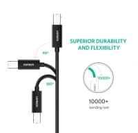 Qara rəng data kabel, USB — şəkil 4