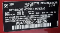 BMW 328, 2016 il, 189000 km, 2000 L — şəkil 16