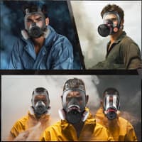 Respirator əleyhqaz qoruyucu vasitə — şəkil 10