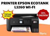 Printer Epson EcoTank L3260 Wi-Fi — şəkil 1