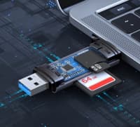 Kart oxuyucu Ugreen 2in1 USB Type-C — şəkil 8