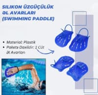 Üzgüçülük üçün Əl Avarları (Hand Paddles) — şəkil 2