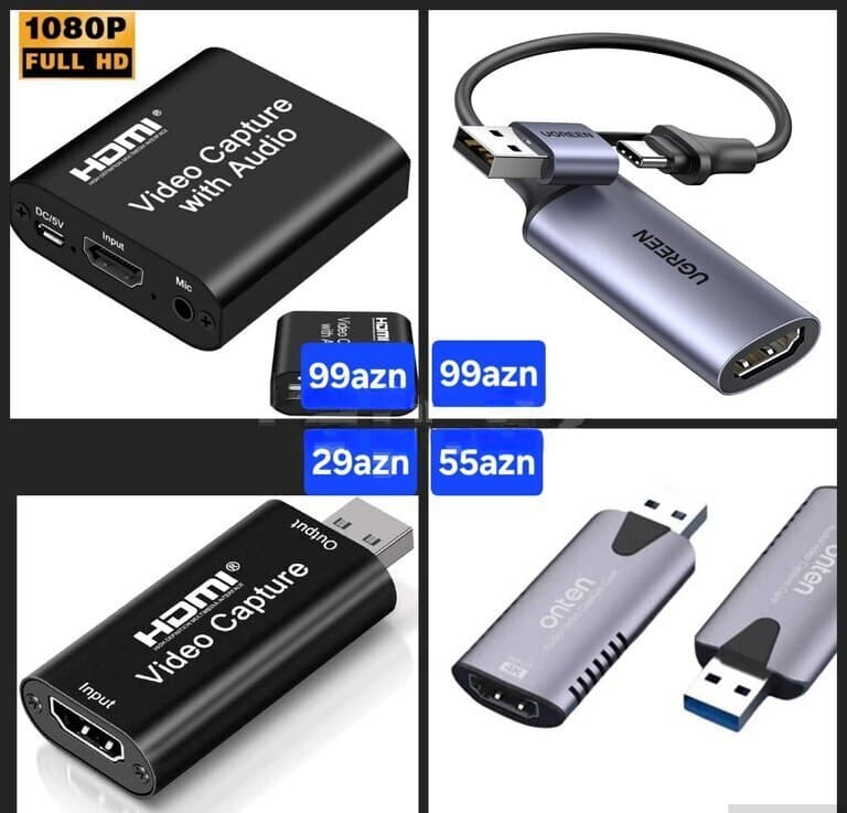 Ugreen HDMI to USB 1080P Video Capture Kartı