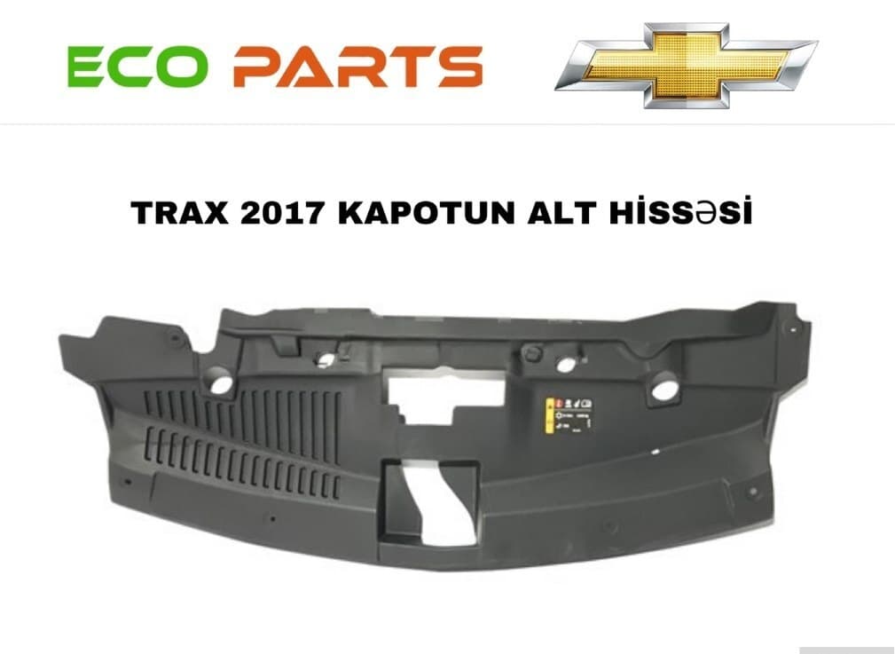Kapot altı qoruyucu Chevrolet Trax 2017-2020