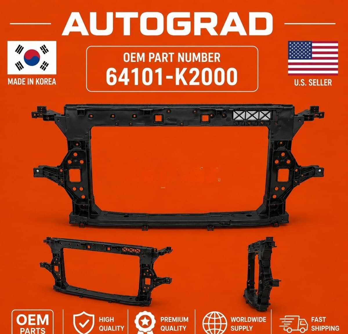 Radiator paneli ekranı Hyundai Venue 2019-2023