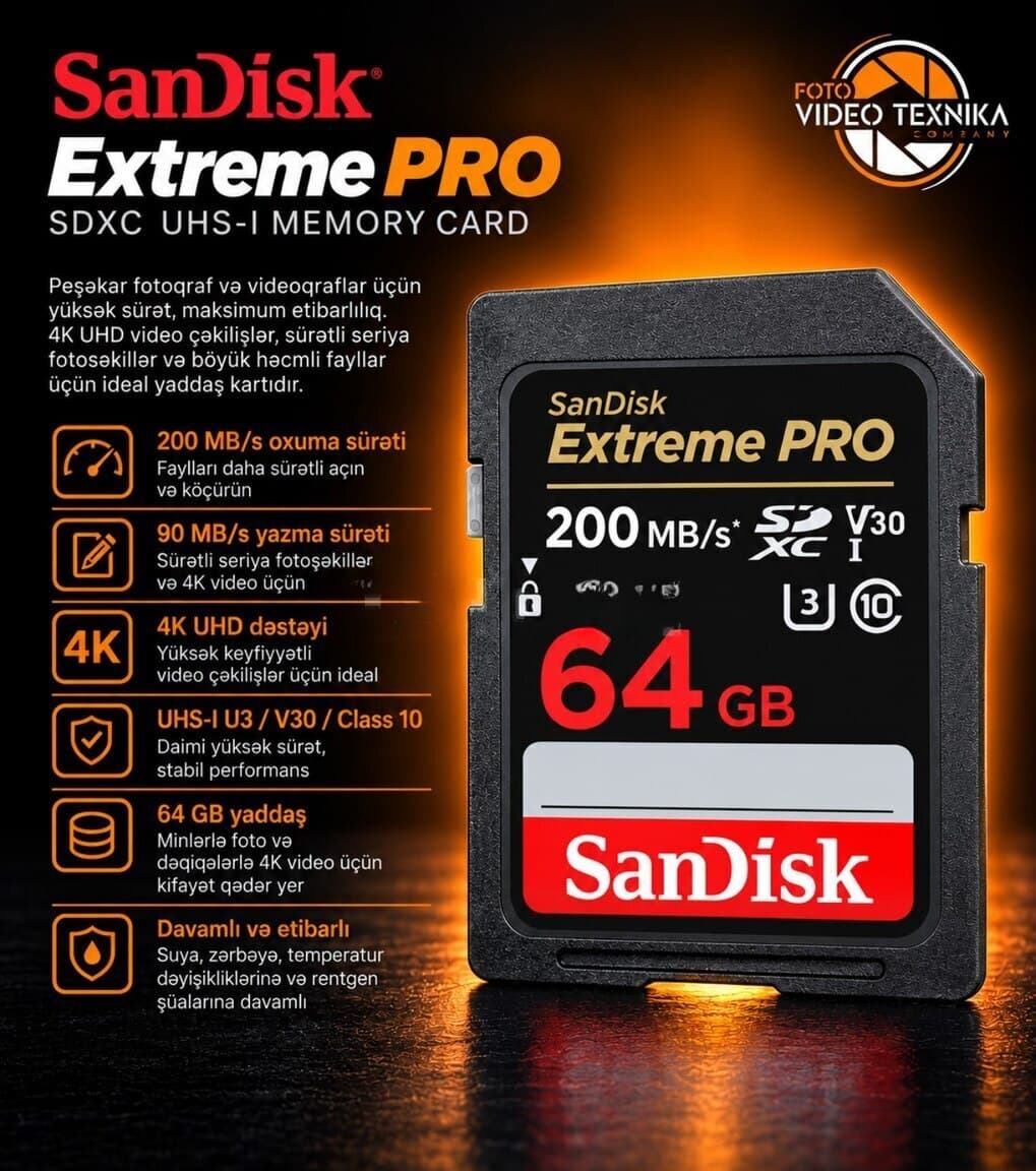 64 GB yaddaş kartı