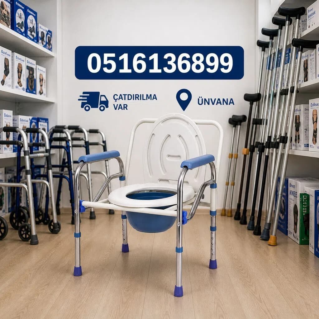 Xəstə üçün sanitar kreslo və reabilitasiya vasitələri