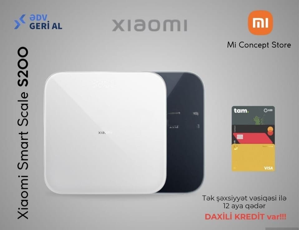 Ağıllı tərəzi Xiaomi Smart Scale S200