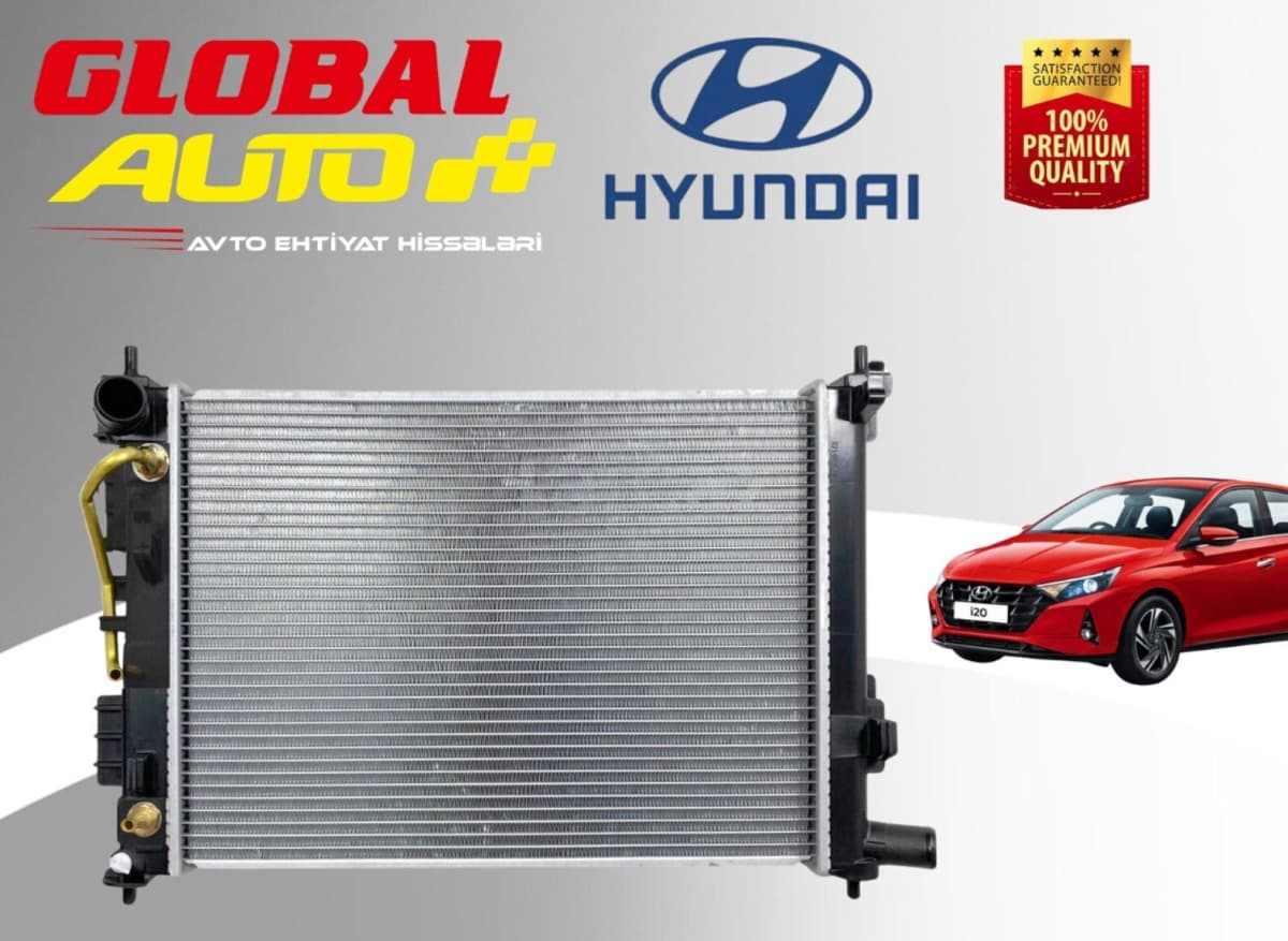 Su radiatoru Hyundai i20 2021-2023 1.4
