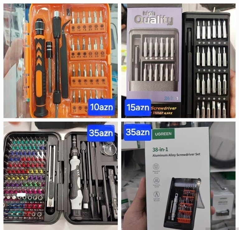 Peşəkar Elektronika Təmir Alətləri Dəsti