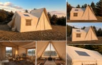 Şişmə çadır A-frame Wolf Nest 4.20x3.00x2.55m — şəkil 6
