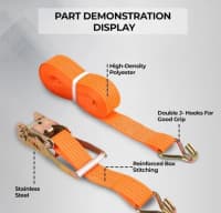 Ratchet tie down qayışı 10 metr — şəkil 4