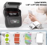 Etiket printeri SK58 Bluetooth portativ — şəkil 4