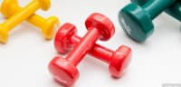 Fitnes üçün müxtəlif çəkili qantellər — şəkil 7