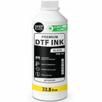 DTF boyası 1 litr Black - Qara — şəkil 14