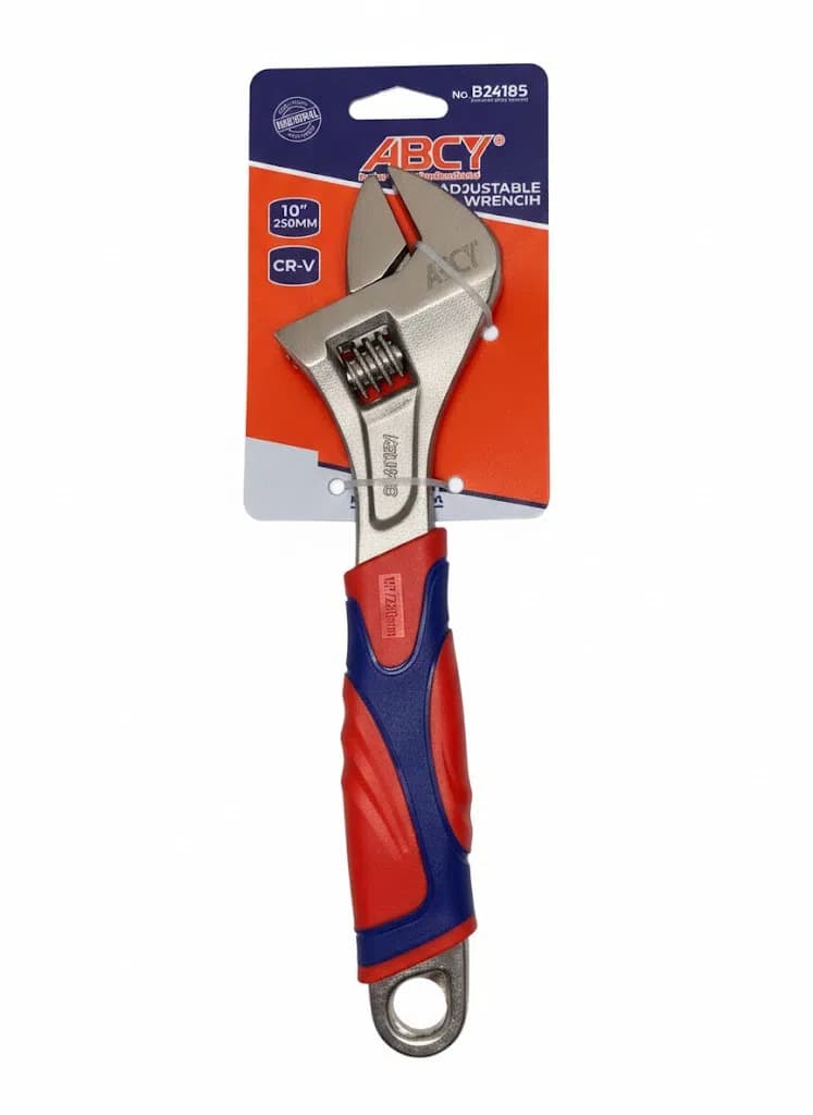 ABCY B24185 Tənzimlənən Açar, Karbon Polad, 250 mm