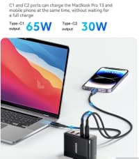 Enerji başlığı Essager 100W GaN USB Type-C — şəkil 8