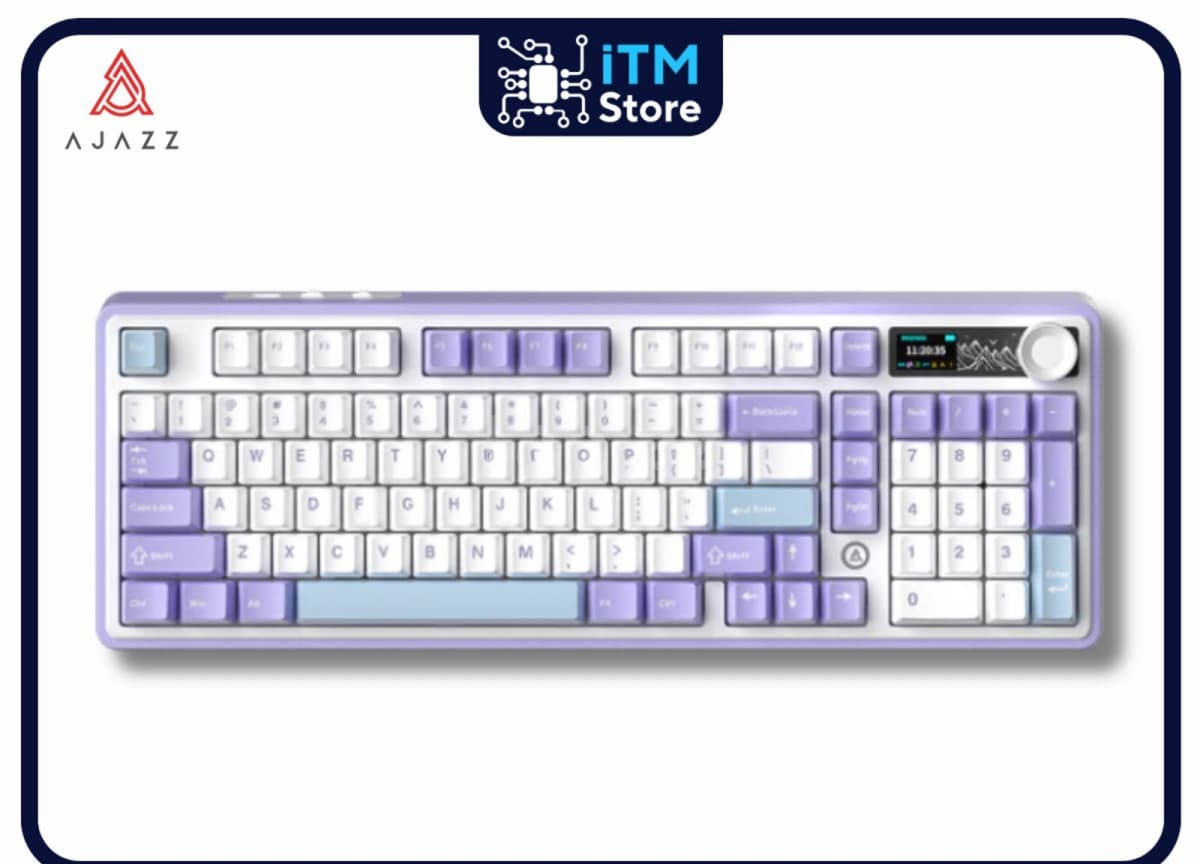 Klaviatura Ajazz AK980 V2 Purple White Blue