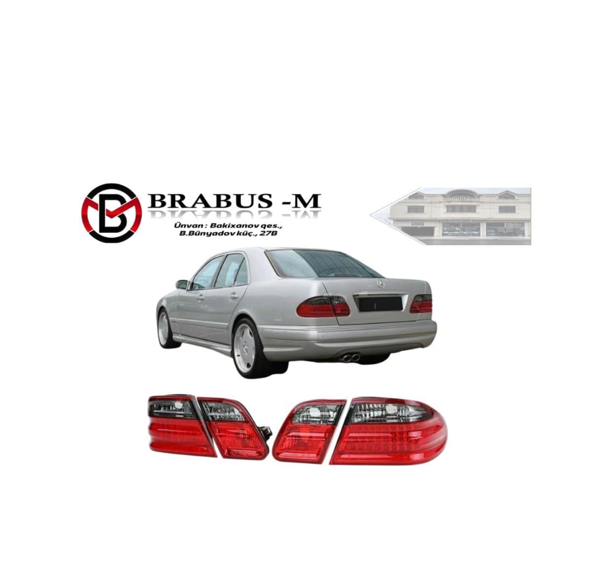 Stop işıqları Mercedes-Benz W210 E-Class 1995-2002