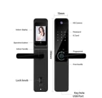 Ağıllı qapı kilidi Smart Lock QL-S802 Pro — şəkil 3