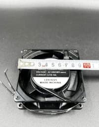 Ventilyator 9x9x2.5 sm 220V AC — şəkil 2