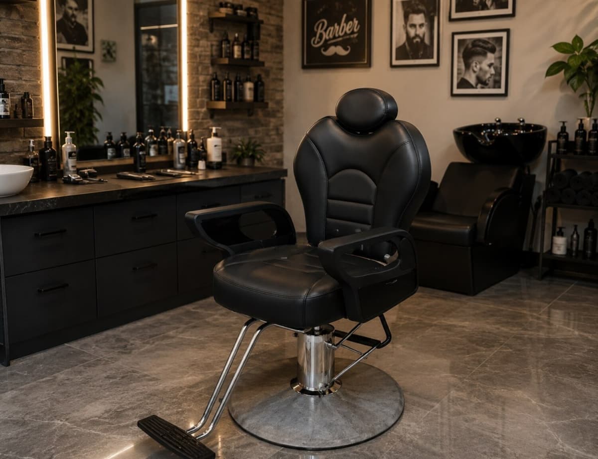 Bərbər və salon kreslosu