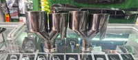 Səsboğucu başlığı 110mm qara xrom — şəkil 1