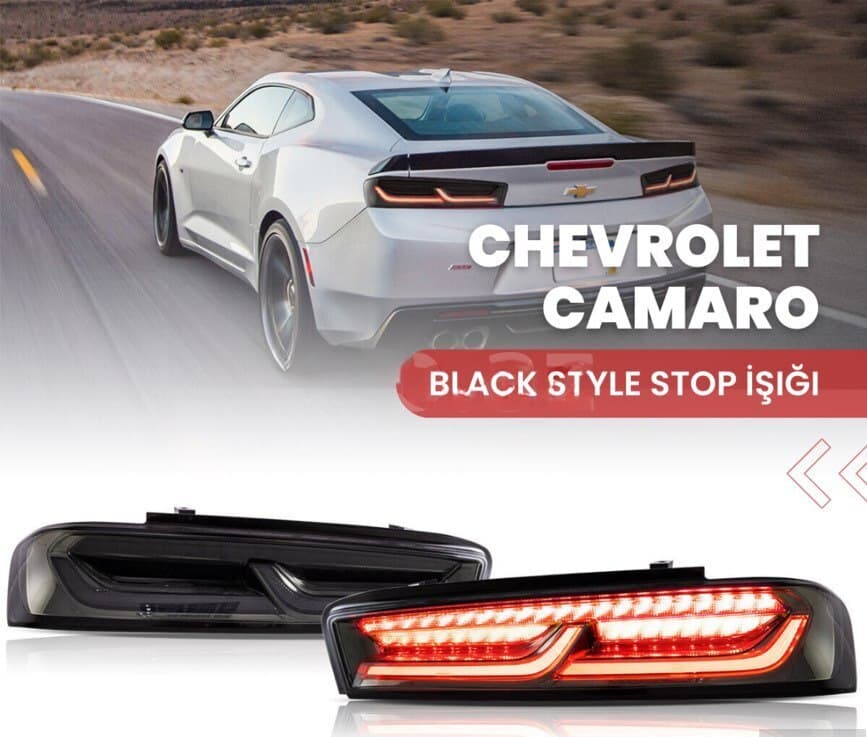 Arxa stop işığı Chevrolet Camaro Black Style