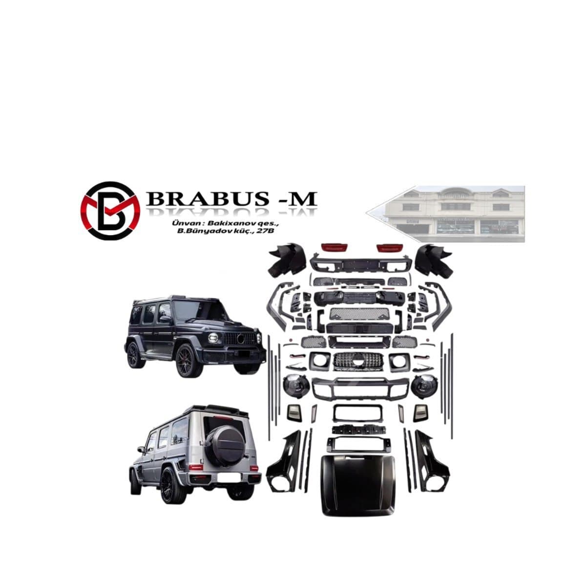 Body kit Mercedes G463