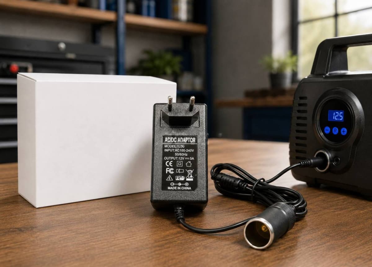 Enerji adapteri 12V 5A (avtomobil alışqan çevirici)