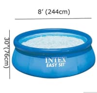 Intex 28110 Şişmə Hovuz 244x76 sm — şəkil 4