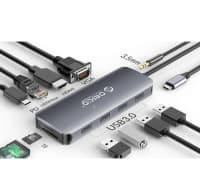 Docking station Orico PW11-8PM-GY-EP 8-in-1 — şəkil 2