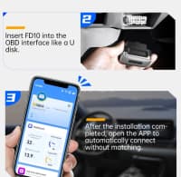 Diaqnostika cihazı OBD2 WiFi/Bluetooth — şəkil 4