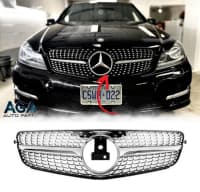 Radiator barmaqlığı Mercedes modelləri üçün — şəkil 11