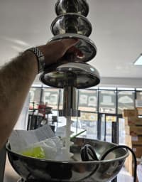 Peşəkar Şokolad Fontanı (Chocolate Fountain) — şəkil 7