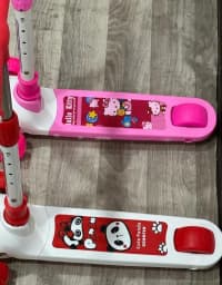 Uşaq skuteri üçtəkərli LED təkərli — şəkil 2