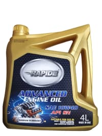 Rapide Advanced 10W-40 API SN Sintetik Mühərrik Yağı 4L — şəkil 2