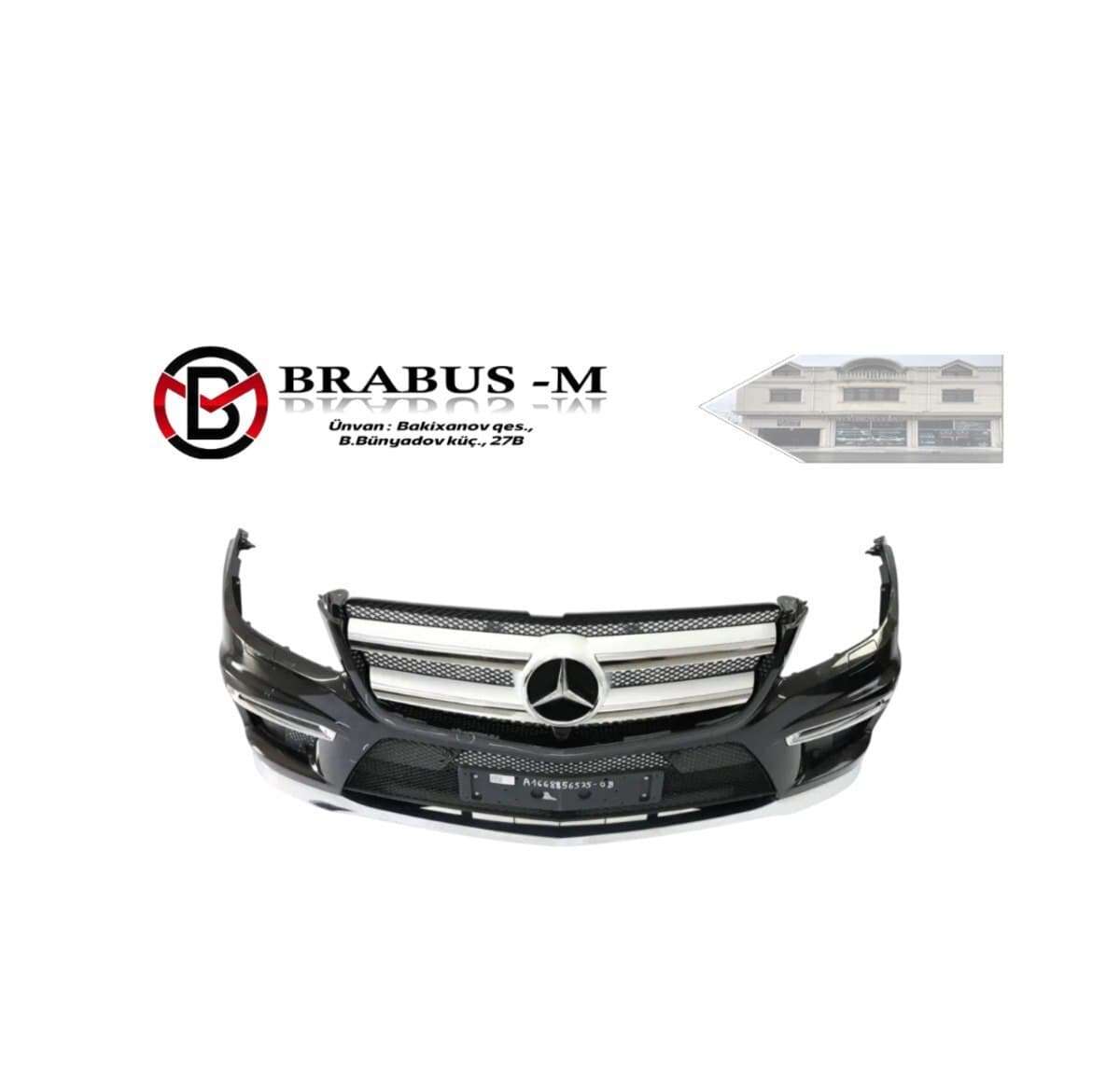 Ön bufer Mercedes W166 GL