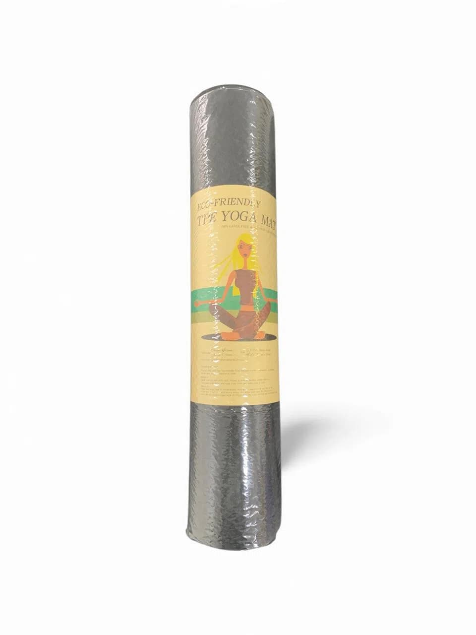 Yoqa matı eco-friendly, 183x80 sm, 0.8 mm, tünd yaşıl