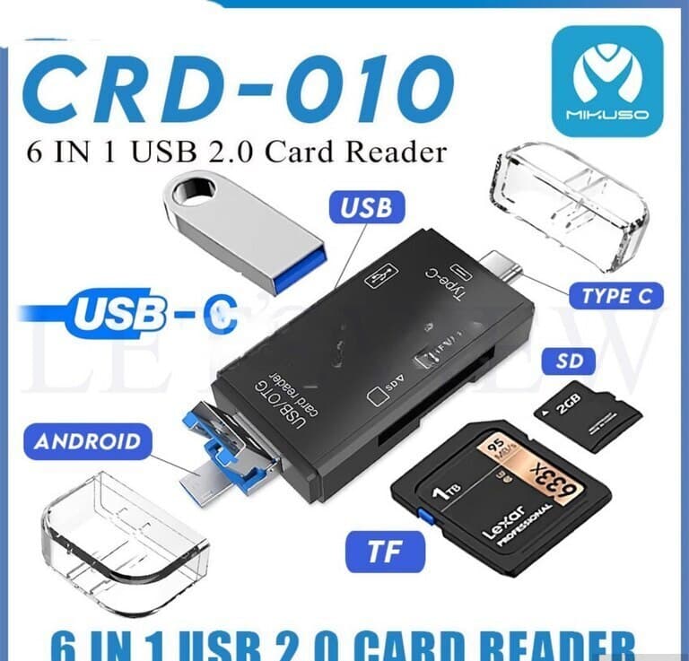 Mikuso CRD010 USB və Type-C Kart Oxuyucu