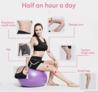 Aerobika və Fitnes Topu (65 sm, 75 sm, 85 sm) — şəkil 8
