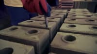 Geobrik kərpiclər, yüksək möhkəmlikli tikinti materialı — şəkil 17