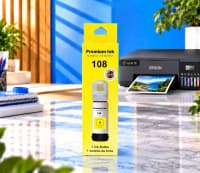 Mürəkkəb Epson 108 Premium Qara (Black) — şəkil 7
