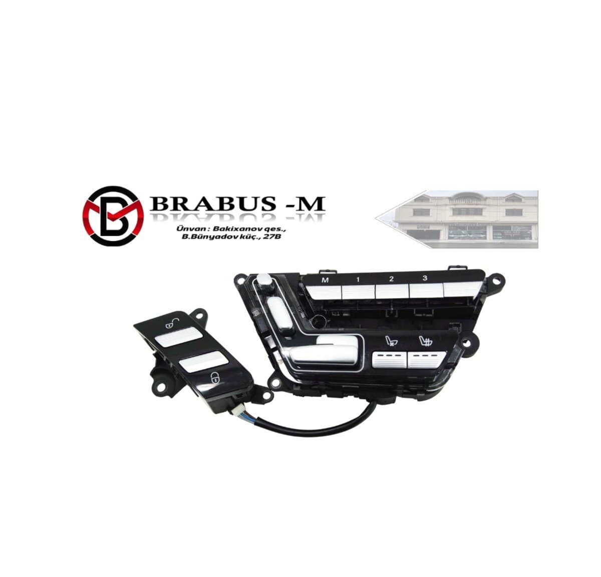 Oturacaq idarəetmə bloku Mercedes W221