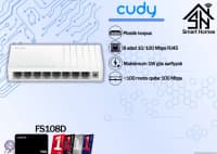 Şəbəkə kommutatoru Cudy FS108D 8 port 10/100Mbps — şəkil 2