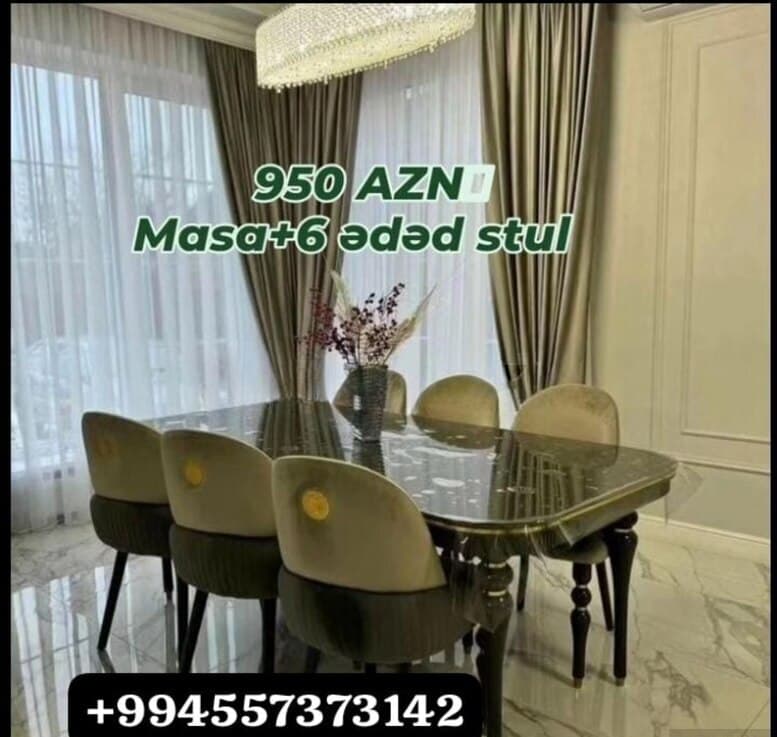 Masa-stul dəsti, Qarışıq rəng