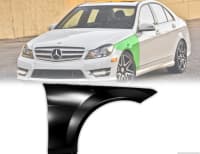Ön qanad Mercedes W204 — şəkil 11