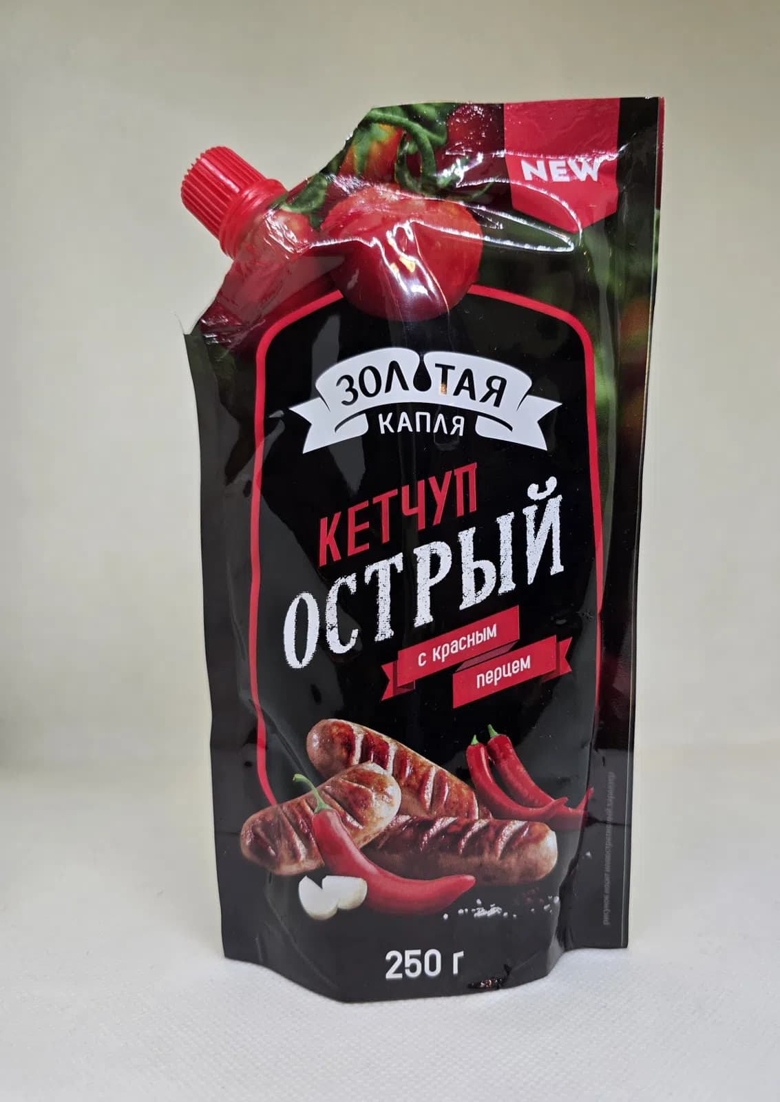 Золотая Капля Acı Ketçup 250 q