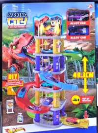 Dinozavr qarajı və avto-trek dəsti T-Rex — şəkil 2